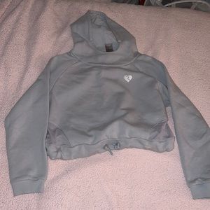 Cropped Womens Best Mesh Hoddie